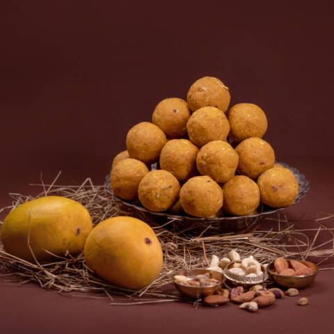 Mango Besan Laddoo (Summer Special)
